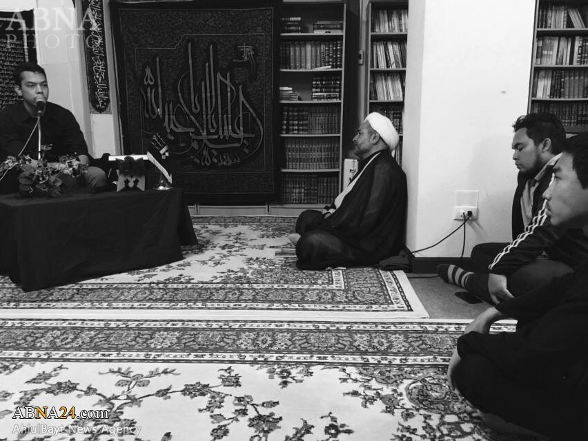 تقرير مصور/ مراسم العزاء بمناسة استشهاد "فاطمة الزهراء" (ع) في تايلاند